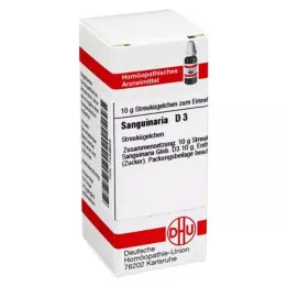SANGUINARIA D 3 globulki, 10 g