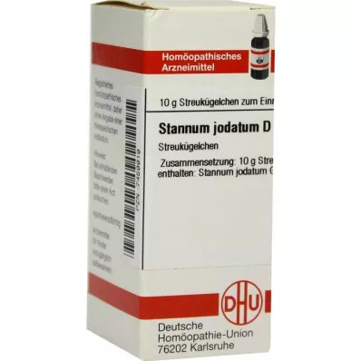 STANNUM JODATUM D 12 kulek, 10 g