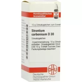 STRONTIUM CARBONICUM D 30 kulek, 10 g