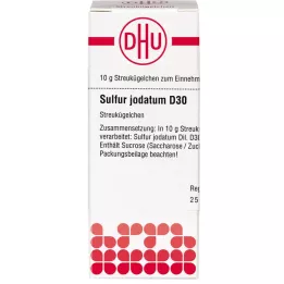 SULFUR JODATUM D 30 kulek, 10 g