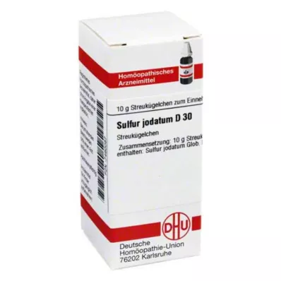 DHU Siarka jodatum D 30 kulek, 10 g