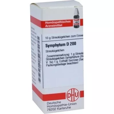 SYMPHYTUM D 200 globulek, 10 g