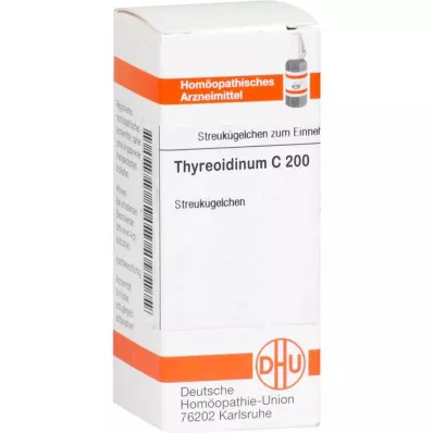 THYREOIDINUM C 200 globulek, 10 g