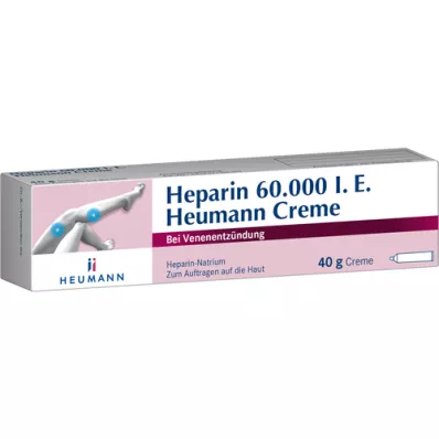 HEPARIN 60.000 Krem Heumann, 40 g