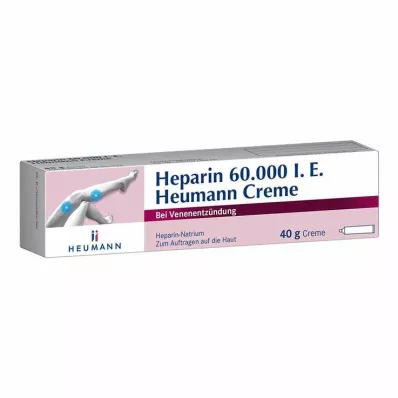 HEPARIN 60.000 Krem Heumann, 40 g