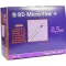 BD MICRO-FINE+ Insulinspr.0,5 ml U100 8 mm, 100X0,5 ml