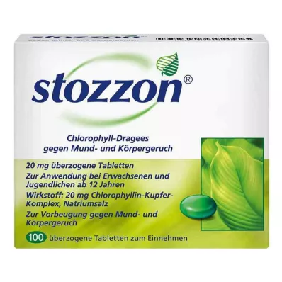 STOZZON Tabletki powlekane chlorofilem, 100 szt