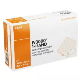 OPSITE IV 3000 10x12 cm transp. kaniula mocująca, 50 szt