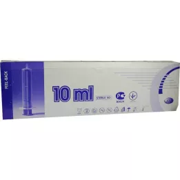SPRITZE 2-częściowy mimośród Luer 10 ml, 100 szt