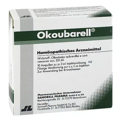 Ampułki Okoubarell, 10X2 ml Ampułki Okoubarell, 10X2 ml