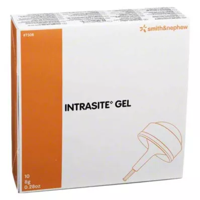 INTRASITE Żel hydrożelowy do oczyszczania ran, 10X8 g
