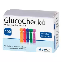 GLUCOCHECK Lancety uniwersalne, 100 szt