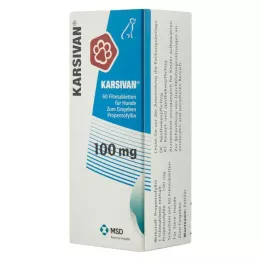 KARSIVAN 100 tabletek powlekanych dla psów, 60 szt
