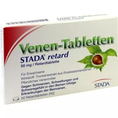 VENEN-TABLETTEN STADA opóźnienie, 50 szt