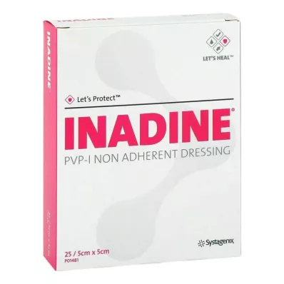 Gazik maściowy Inadine z Pvp Io, 25 szt Gazik maściowy Inadine z Pvp Io, 25 szt