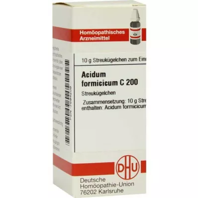 ACIDUM FORMICICUM C 200 kulek, 10 g