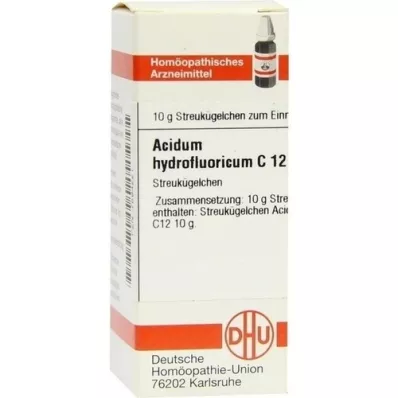ACIDUM HYDROFLUORICUM C 12 kulek, 10 g