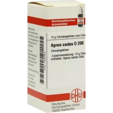 AGNUS CASTUS D 200 globulek, 10 g
