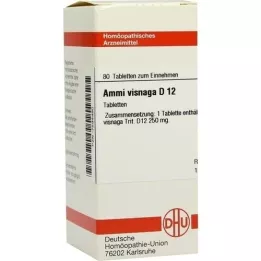 AMMI VISNAGA D 12 tabletek, 80 szt