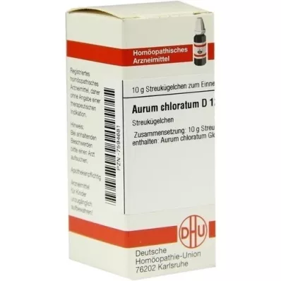 AURUM CHLORATUM D 12 kulek, 10 g