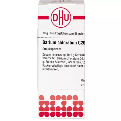 BARIUM CHLORATUM C 200 globulek, 10 g