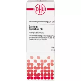 CALCIUM FLUORATUM C 6 Rozcieńczenie, 20 ml