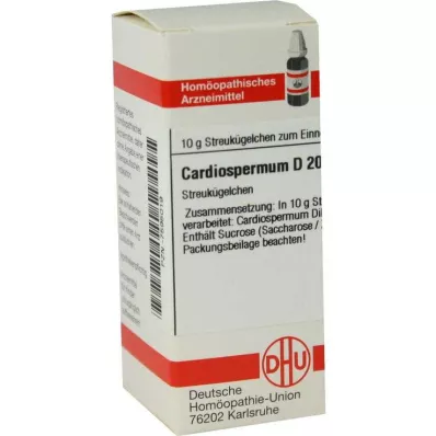 DHU Cardiospermum D 200 globulek, 10 g DHU Cardiospermum D 200 globulek, 10 g