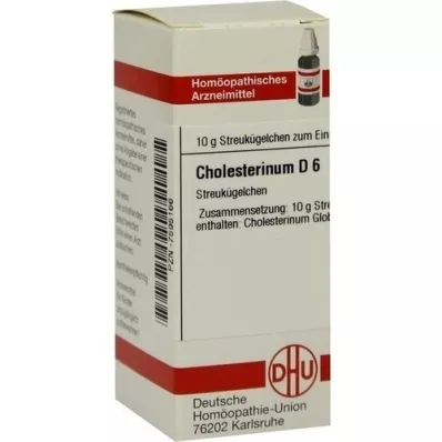 CHOLESTERINUM D 6 kulek, 10 g
