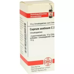 CUPRUM ACETICUM C 200 globulek, 10 g