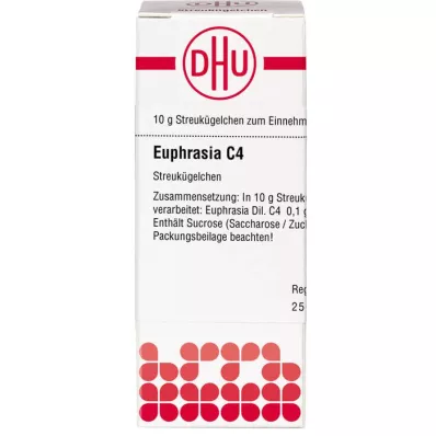 EUPHRASIA C 4 globulki, 10 g