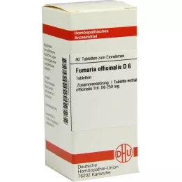 FUMARIA OFFICINALIS D 6 tabletek, 80 szt