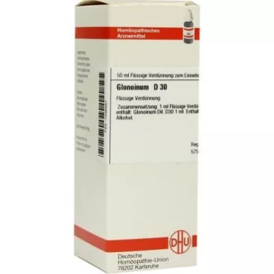 GLONOINUM D 30 Rozcieńczenie, 50 ml