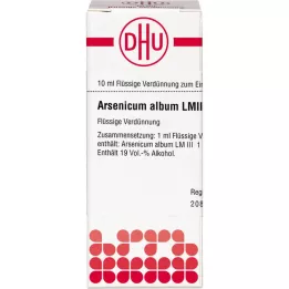 ARSENICUM ALBUM LM III Rozcieńczenie, 10 ml