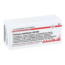 PLATINUM METALLICUM LM XXV Globulki, 5 g