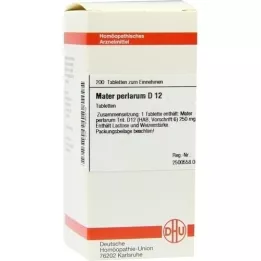 MATER PERLARUM D 12 tabletek, 200 szt