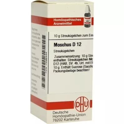 MOSCHUS D 12 kulek, 10 g