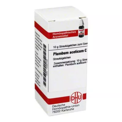 PLUMBUM ACETICUM C 30 kulek, 10 g