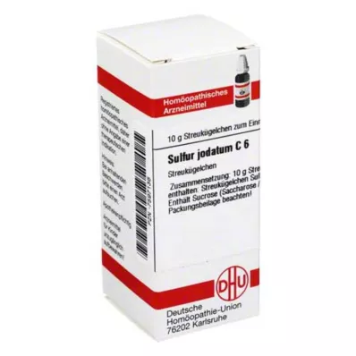 SULFUR JODATUM C 6 kulek, 10 g