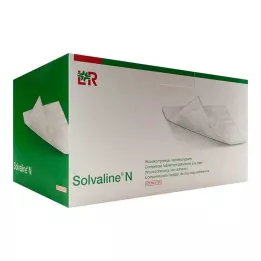 SOLVALINE N Kompresy 10x10 cm sterylne, 100 szt