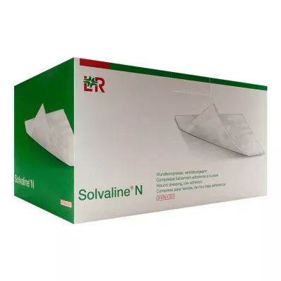 Solvaline N 10x10 cm sterylne kompresy, 100 sztuk