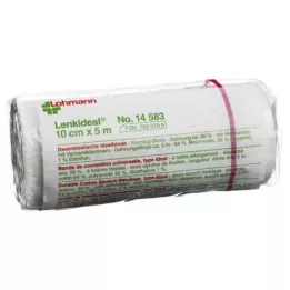 LENKIDEAL Idealb.10 cmx5 m biały w.bandaż cl.ins., 1 szt
