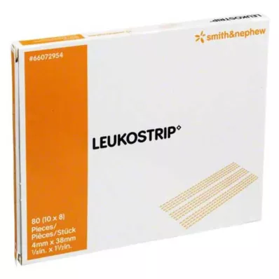 LEUKOSTRIP Paski szwów 4x38 mm, 10X8 szt
