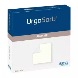 URGOSORB Kompresy 10x10 cm, 10 szt