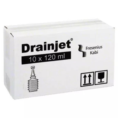 Roztwór soli fizjologicznej Freka Drainjet 0,9% Iso, 10X120 ml