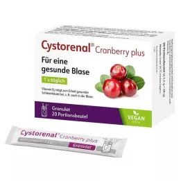 CYSTORENAL Żurawina plus, 20 szt