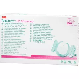 TEGADERM 3M I.V. Advanced Fixation V.8,5x11,5 cm 1685, 50 szt