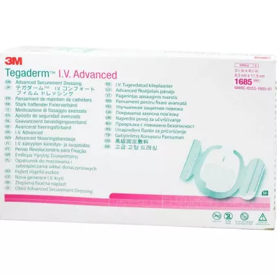 Tegaderm 3M i.v.Tynk zaawansowany 8,5x11,5cm 1685, 50 szt