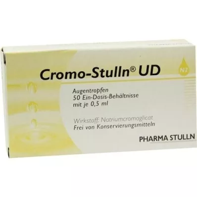 CROMO STULLN UD Krople do oczu, 50 x 0,5 ml