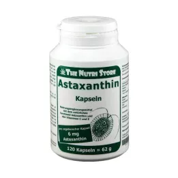 ASTAXANTHIN Kapsułki wegetariańskie 6 mg, 120 szt
