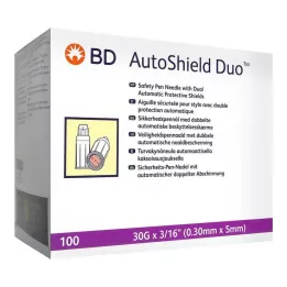BD AUTOSHIELD Igły do długopisów Duo 5 mm, 100 szt